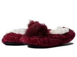 MUK LUKS Chenille Ballerina Slipper