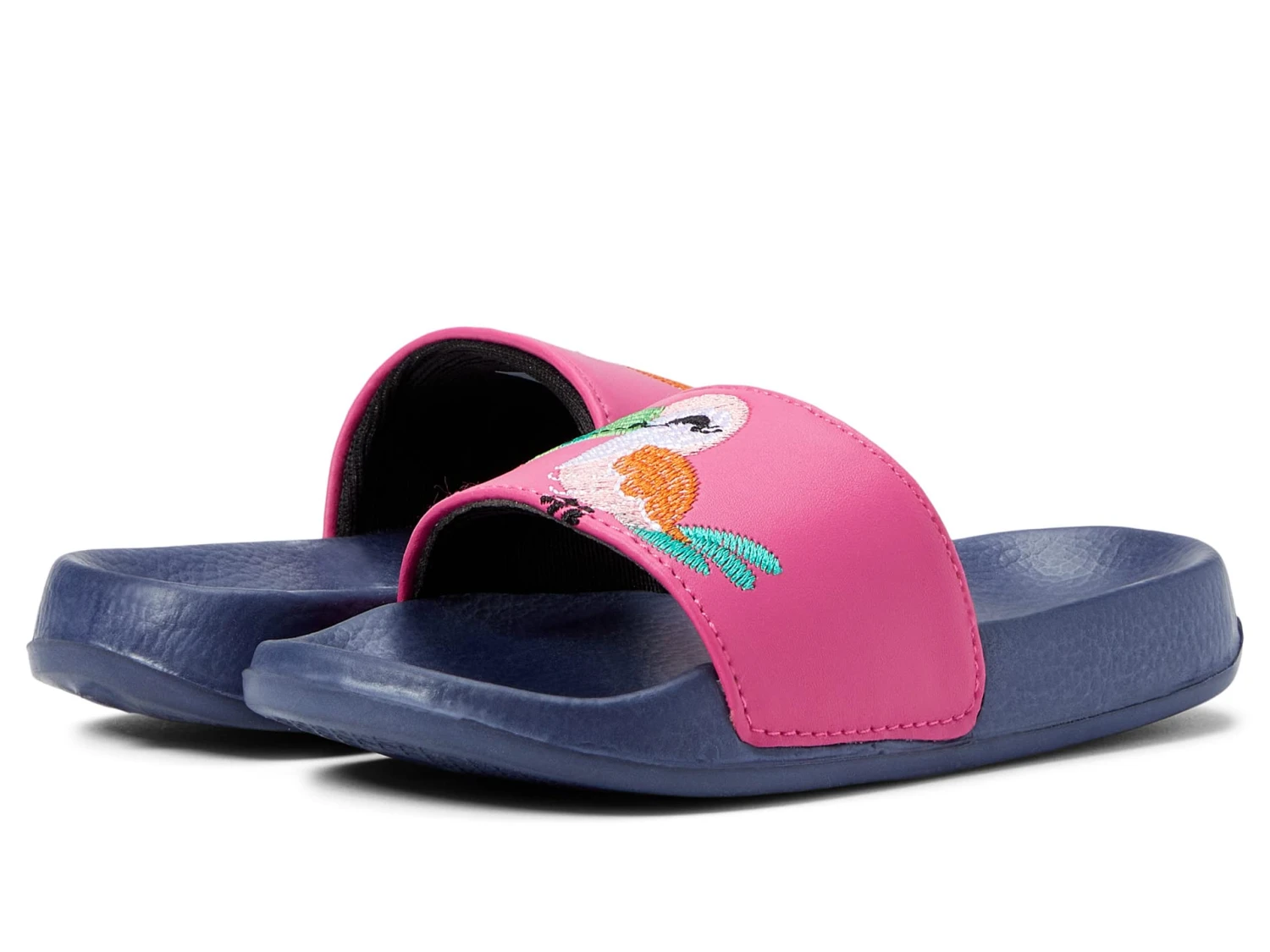 Hatley Kids Tropical Birds Slide On Sandals (Toddler/Little Kid/Big Kid) 3 Hatley Kids Tropical Birds Slide On Sandals (Toddler/Little Kid/Big Kid)
