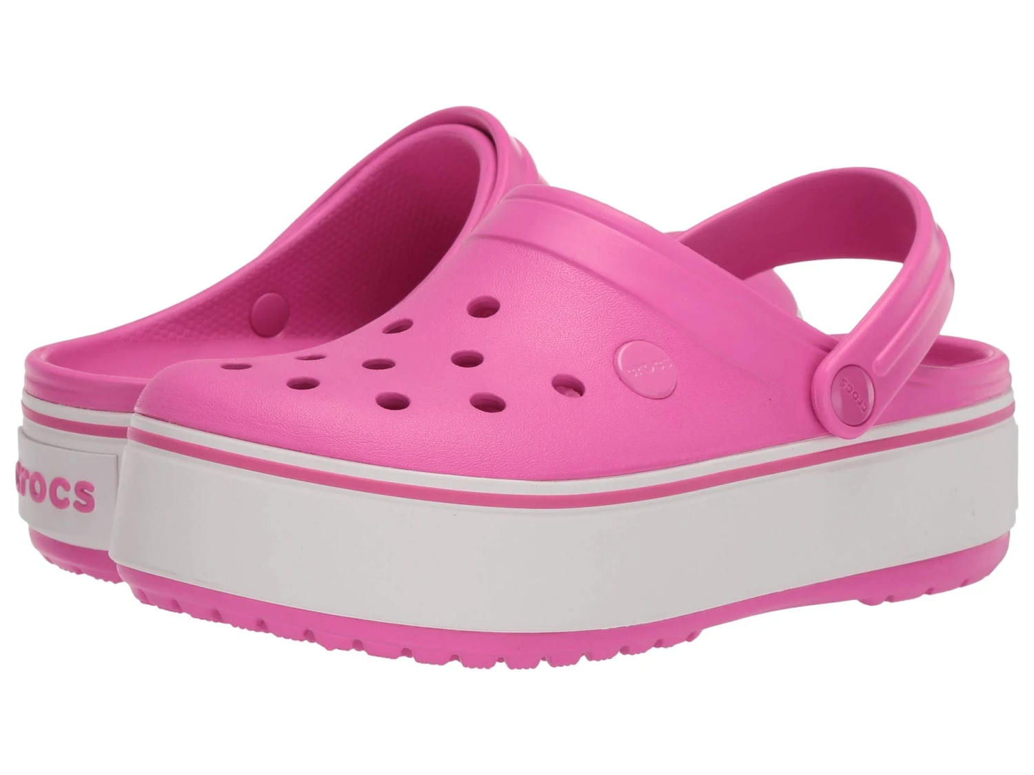 Crocs Kids Crocband™ Platform Clog (Little Kid/Big Kid) 3 Crocs Kids Crocband™ Platform Clog (Little Kid/Big Kid)