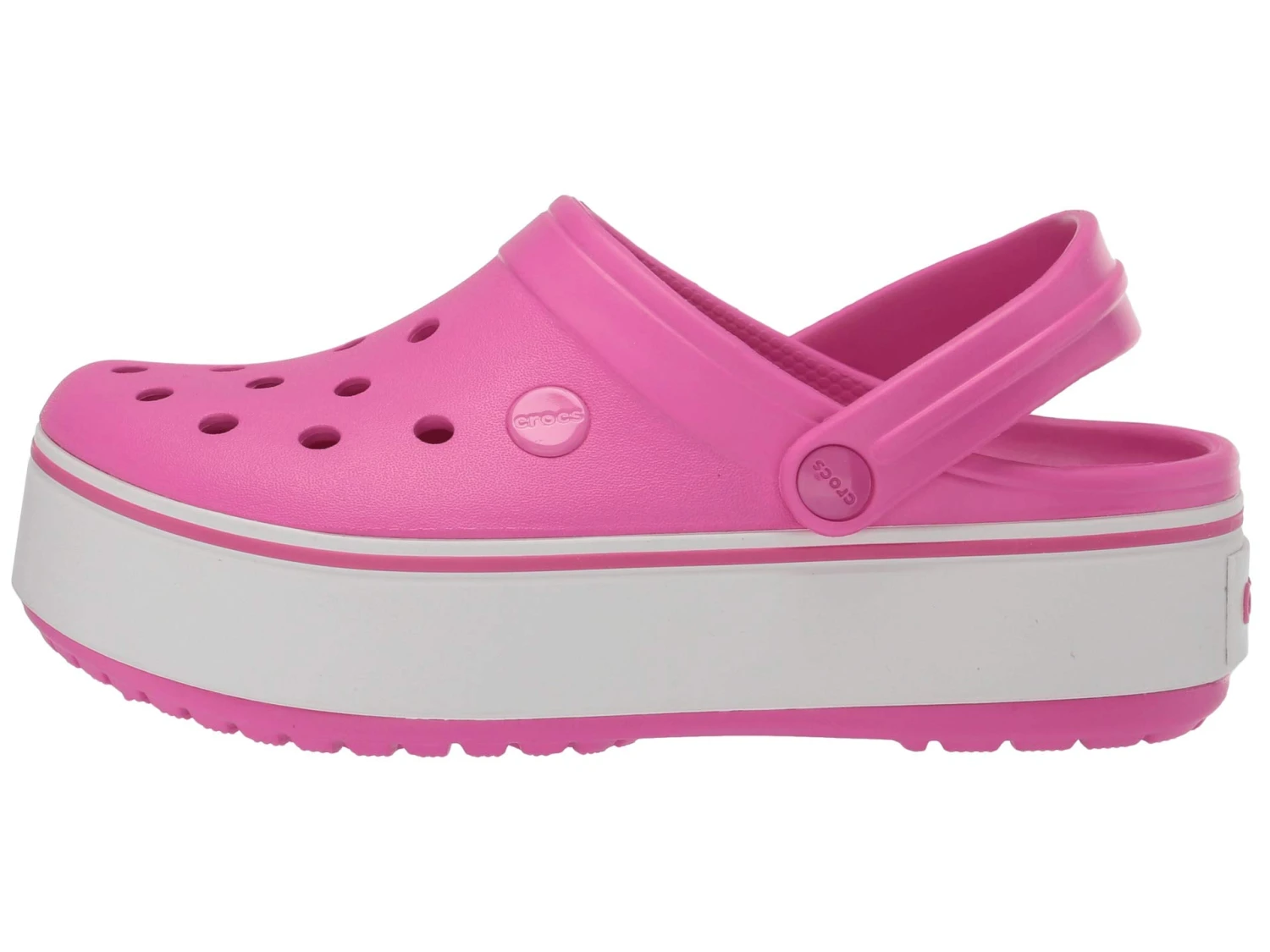Crocs Kids Crocband™ Platform Clog (Little Kid/Big Kid) 6 Crocs Kids Crocband™ Platform Clog (Little Kid/Big Kid) - Image 4