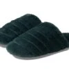 Madewell Quilted Scuff Slippers In Recycled Faux Fur