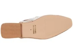 KAANAS Berlin Croc Embossed Square Toe Mule -StridePro Shop 61f0GLOVKvL