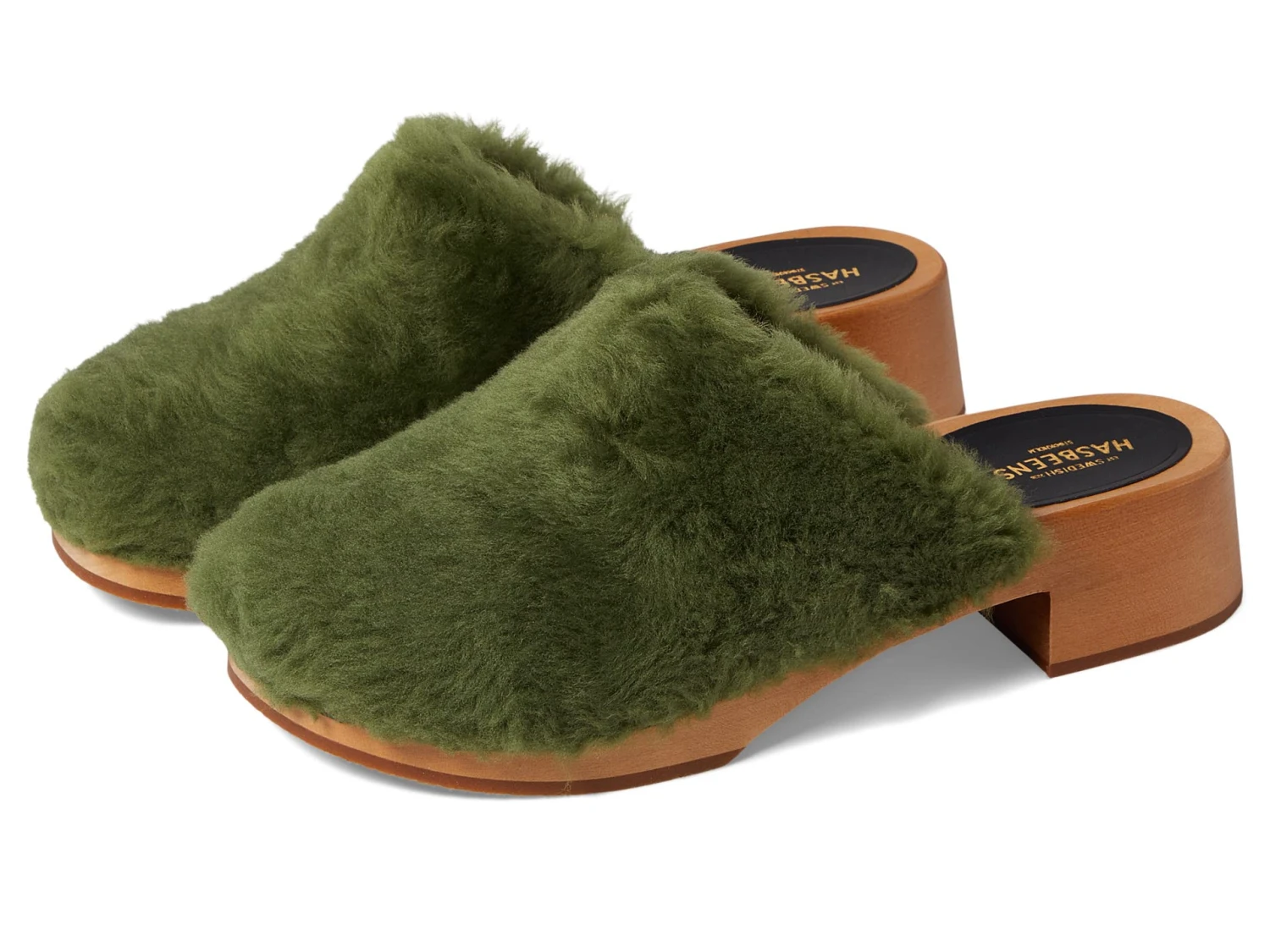 Swedish Hasbeens Fluff Clog 3 Swedish Hasbeens Fluff Clog