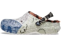 Crocs Kids Zappos Print Lab: "Gone Wild" Classic Lined Clog (Little Kid/Big Kid) -StridePro Shop 71GwncQR7KL