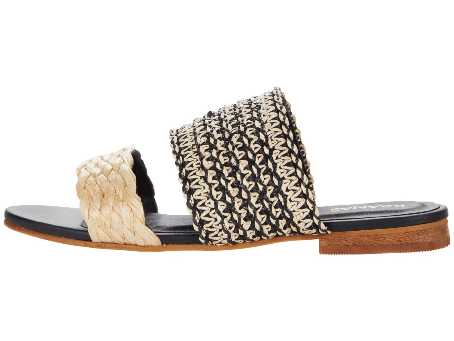 KAANAS Tahiti Slip-On With Multicolored Strap & Raffia B 6 KAANAS Tahiti Slip-On With Multicolored Strap & Raffia B - Image 4