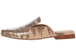 KAANAS Berlin Croc Embossed Square Toe Mule -StridePro Shop 71nC3Z3titL