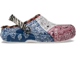 Crocs Kids Zappos Print Lab: "Gone Wild" Classic Lined Clog (Little Kid/Big Kid) -StridePro Shop 71rytqaPELL