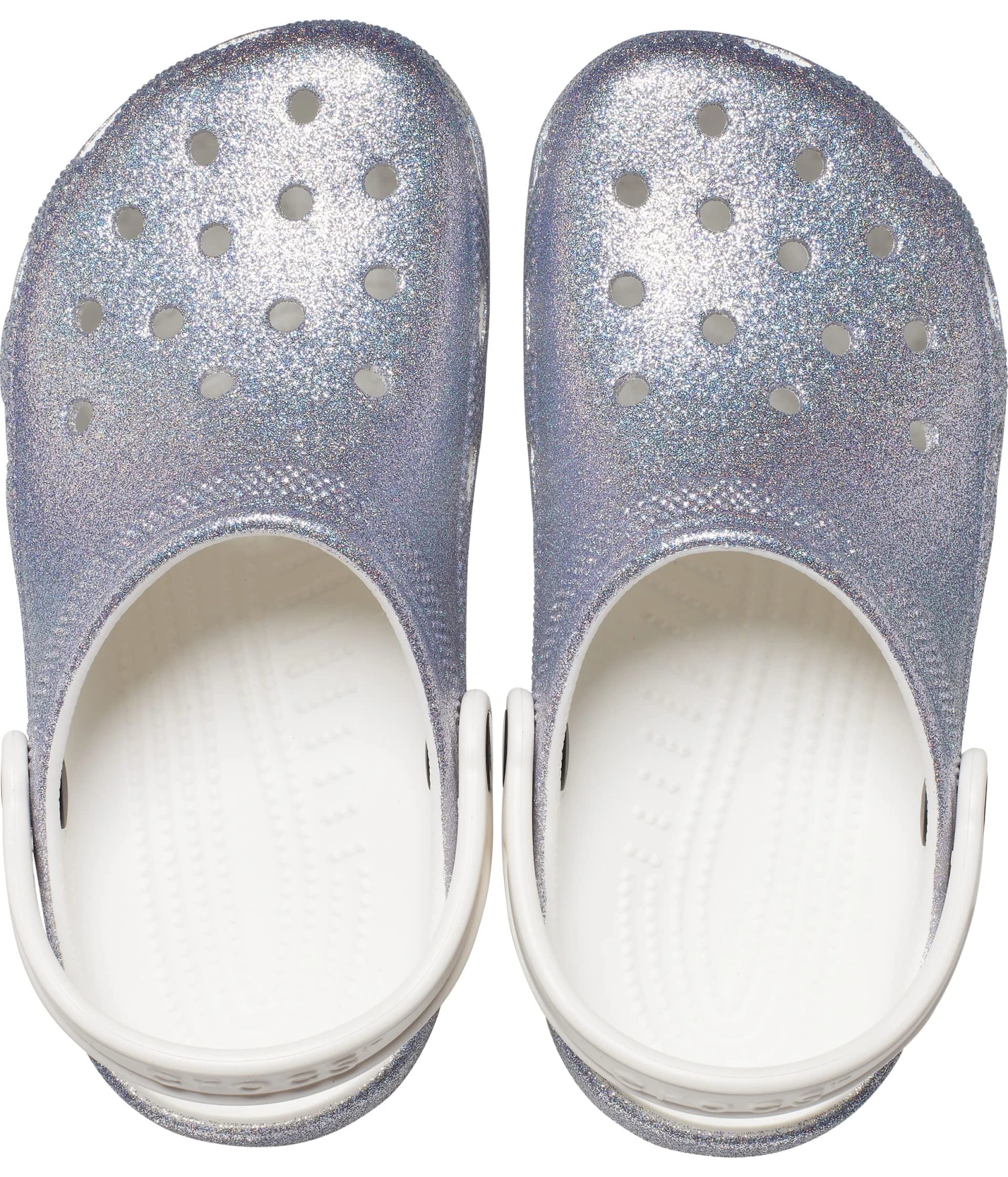 Crocs Kids Classic Glitter Clog (Little Kid/Big Kid) 4 Crocs Kids Classic Glitter Clog (Little Kid/Big Kid) - Image 2