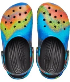 Crocs Kids Classic Tie-Dye Graphic Clog (Little Kid/Big Kid) 9 Crocs Kids Classic Tie-Dye Graphic Clog (Little Kid/Big Kid) -StridePro Shop 91QWOzeMbxL